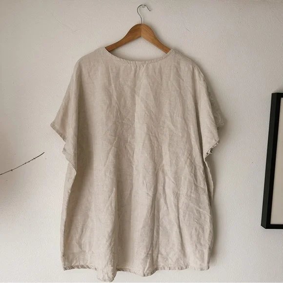 ES Gen 4 Harper Tunic Flax Linen OS - Picture 5 of 5